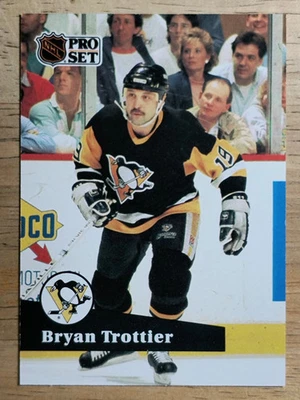 1991-92 Pro Set French #192 Bryan Trottier - Image 1 of 2