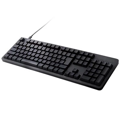 Elecom TK-MC50UKPBK Leggero Mechanical Keyboard  Quiet  Wired  Full Size  N Key - Image 1 of 4