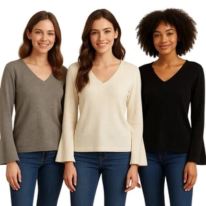 Old Navy Neu mit Etikett 3 Pullover Paket - Größe M (grau, creme, schwarz) - Bild 1 von 7