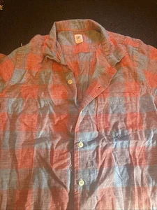 Gap Kids Extra Large oder Gr. 12 Kurzarm kariertes Hemd - Bild 1 von 5
