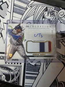 2022 Topps Inception /249 Curtis Terry #IAP-CT RPA Rookie Patch Auto RC - Picture 1 of 2