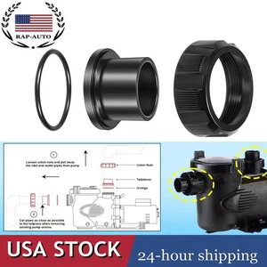 R0446101 Pool PumpTail Piece Replacement Kit 2" x 2.5" for Zodiac/Jandy ePumps - Picture 1 of 11