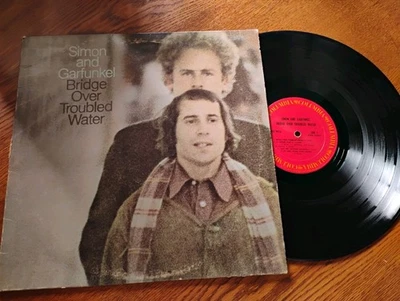 Simon & Garfunkel - Bridge Over Troubled Water LP Vinyl Record - Image 1 of 4