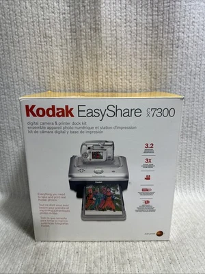 Kodak EasyShare CX7300 Digital Camera + Printer Dock New Open Box - Image 1 of 4