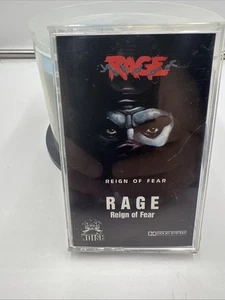 Rage Reign Of Fear Thrash Metal Cassette 1989 Noise SEALED - Picture 1 of 4
