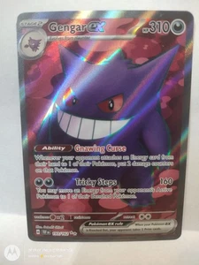 Gengar ex - 193/162 Forze Temporali (Pokemon) Full Art Ultra Rara - Foto 1 di 2