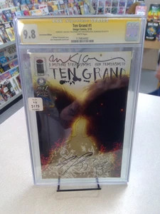 Ten Grand #1 Signed Templesmith 2013 CGC 9.8 Image EMR - Picture 1 of 6