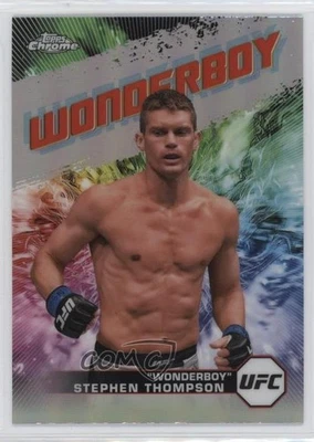 2024 Topps Chrome UFC AKA Refractor Stephen Thompson #AKA-12 - Image 1 of 2
