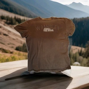 Wrangler T-Shirt Größe M braun - Bild 1 von 2