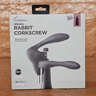 Original Rabbit Corkscrew Wine Opener Set  - Image 1 of 4
