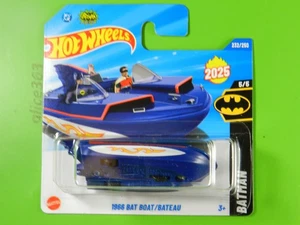 Hot Wheels 2025 - 1966 Bat Boat - Batman - 232 - nuevo en embalaje original - Imagen 1 de 1