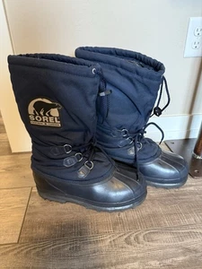Sorel Kaufman Winterstiefel Canada Filz gefüttert blau Damengröße 10 - Bild 1 von 7