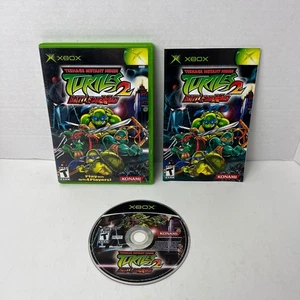 Videojuego Teenage Mutant Ninja Turtles 2 BattleNexus Xbox completo con manual - Imagen 1 de 11