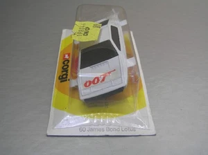 Corgi Juniors #60 James Bond Lotus Esprit in rare late style mini blister MIP - Picture 1 of 5