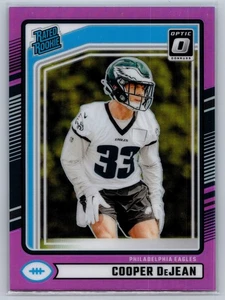 2024 Donruss #305 Cooper DeJean Optic Rated Rookies Preview Pink - Picture 1 of 2