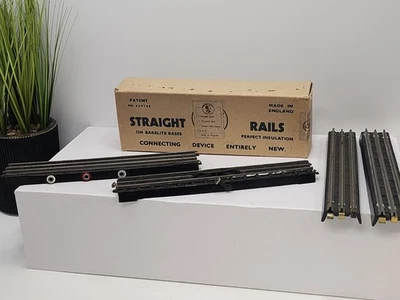 Rare Trix OO Gauge Model Railway Train Track Selection in original box. - Image 1 of 4