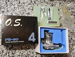 NEW NOS NIB O.S. FS-60 Four Stroke Cycle Engine RC - Japan - Orig Box - Picture 1 of 10