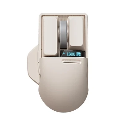 Touch PBT Wireless Mouse with USB Receiver, Bluetooth, Wired Connection, Rech... - Image 1 of 4