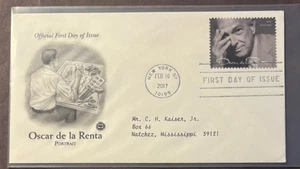 #5173a Oscar de la Renta address FDC on PCS cachet - Picture 1 of 1