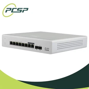 NUEVO conmutador de red administrado en la nube de 8 puertos Cisco Meraki MS130 MS130-8X-HW SIN RECLAMAR - Imagen 1 de 4