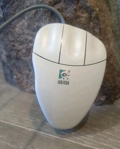 Vintage Logitech MouseMan 3-button wired mouse model ML38 Serial Mouse Port - Picture 1 of 6