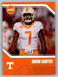 Arion Carter Base Tennessee Volunteers 2025 Onit Football - Picture 1 of 1
