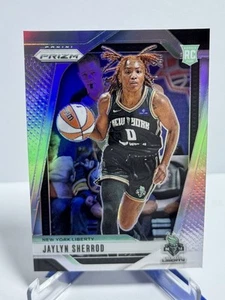 2024 Panini Prizm WNBA Silver Prizms 33 Jaylyn Sherrod New York Liberty - Picture 1 of 2