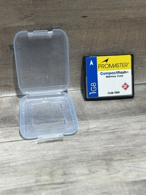 ProMaster 1GB CF Compact Flash Camera Memory Card Code 4909 - Image 1 of 2