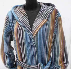 MISSONI HOME ACCAPPATOIO CAPPUCCIO ECOLOGICO VELOUR SCOTT 100 - M - Picture 1 of 7