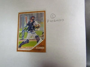 2011Topps Heitage Justin O'Conner Signed Autographed Baseball Card - Picture 1 of 2