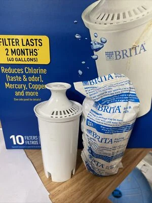Brita 987554 Pitcher Replacement Filters - 10 Pack With A Bonus Of 2 Extra - Image 1 of 2