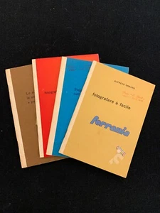 Bloc 4 Manuels De Photographie Ferrania Alfredo Ornano Édition 1958 - Picture 1 of 12
