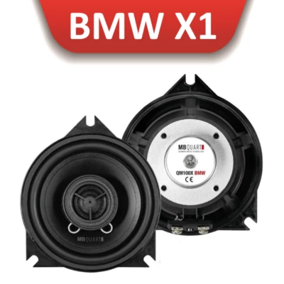 BMW X1 E84 2009 on Custom Fit Door Speakers MB Quart QM 100X BMW 4"  - Image 1 of 4