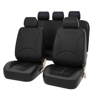 For Chevrolet Malibu Car Seat Cover Full Set Leather 5-Seat Front Rear Protector Foto 1 de 4