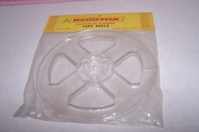 Accesorios de grabación de cinta Recoton vintage carretes de cinta 1 carrete #R7TRP NUEVO en paquete Foto 1 de 4