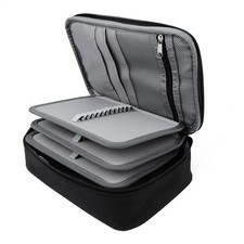 3 Fach Federmäppchen 72 Slots Federmappe Federtasche Schüleretui Bleistift Bag