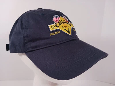 Gorra Callaway Golf 1982 Carlsbad California Logo Correa Azul Marino Foto 1 de 4