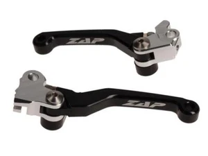 Juego de palanca de freno embrague ZAP Flexs se adapta a Honda CRF 250, 450 04-06 negro - Imagen 1 de 2