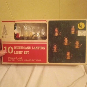 10 Hurricane Lantern To Light Set - Picture 1 of 3