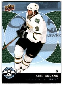 2007-08 Upper Deck Mini Jersey Mike Modano #30 Dallas Stars
