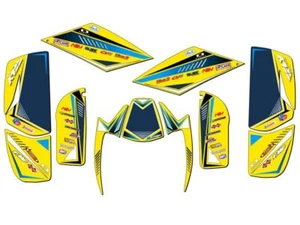 Kit de Gráficos Senge Amarillo DS 650 SURGE Todos los Años Compatible con Can-Am - Imagen 1 de 7