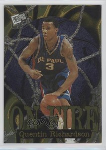 2000 Press Pass On Fire Quentin Richardson #OF4 Rookie RC