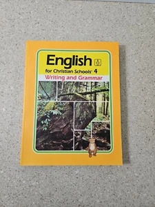 Bob Jones University English For Christian Schools 4 Writing And Grammar Wkbk - Picture 1 of 2