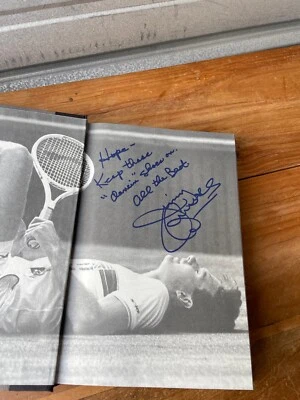 Jimmy Connors The Outsider SIGNED Autographed HC Tennis 2013 - Image 1 of 4