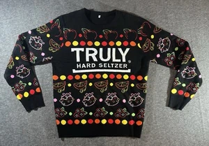 TRULY Hard Seltzer Sweater Ugly Christmas Holiday Medium - Bild 1 von 2