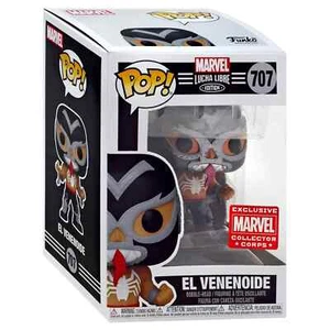 Luchadores POP! Figura Vinilo Marvel El Venonoide #707 Venom Metallic Exclusivo - Imagen 1 de 1