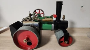 VINTAGE MAMOD 1312 STEAM ROLLER, COMPLETE BUT NEEDS FUNNEL AND PIPES SOLDERING - Picture 1 of 11