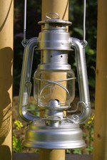 Lampada a Petrolio Feuerhand Lanterna Zincato da Giardino Campeggio Esterno