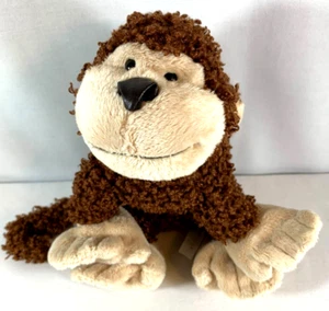 Ganz Webkinz Cheeky Monkey HM080 Plush Curly Brown Stuffed Animal 8 Inch/EUC - Picture 1 of 8