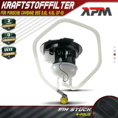Filtro de combustible unidad de transporte de combustible para Porsche Cayenne 955 3.6 4.8 07-10 - Imagen 1 de 4